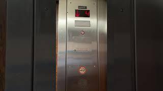 (DOWN ONLY) U.S. (Modernized) Hydraulic Elevator @ The Academy Hotel, Colorado Springs, CO (Dad POV)