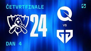 LoL Worlds 2024 - Gen.G vs FlyQuest (Bo5) - ČETVRTFINALE