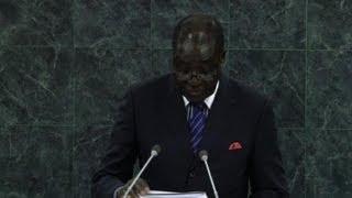 Mugabe condems economic sanctions against Zimbabwe