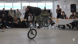 French BMX FLATLANDER Rémy Dunoyer's full 2nd run at IGI DOJO JAM 1 : Montréal, QC