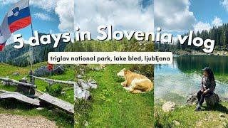 SLOVENIA IN 5 DAYS | vlog + our itinerary