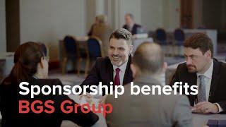 Sponsorship opportunities at BGS Group's events