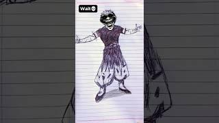 Gojo  Speed Drawing StickMan #shorts #anime #drawing #gojo #jujutsukaisen