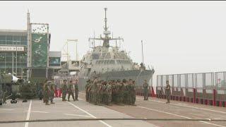 Fleet Week San Diego kicks off at the Broadway Pier on Friday