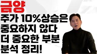 금양 10% 상승 이유, 불성실 공시 법인 지정 예고 대응 방법과 끝나지 않은 금양의 큰 그림