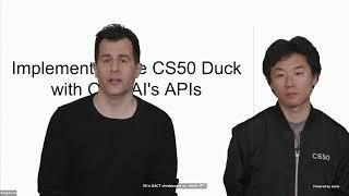 CS50x Workshop on AI