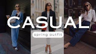 Casual Spring Outfits: Chic Street Style Inspiration for Effortless Fashion | 2024 Fashion Trends