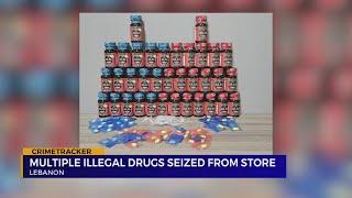 Illegal drugs seized from Lebanon store