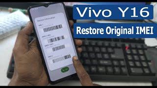 Vivo Y16 IMEI Repair | Write Original IMEI | UMT MTK Tool