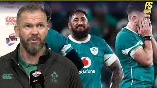 Ireland Post-Match Press Conference vs All Blacks | Andy Farrell & Caelen Doris