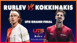 Rublo Andrey Rublev vs Kokki Thanasi Kokkinakis | UTS London by Builder.ai 2024