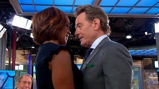 Bryan Cranston gets "intimate" with Gayle King