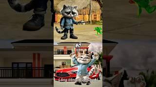 Mèo Con Nhà Giàu Gặp Mèo Con Nhà Nghèo #cat #ai #meow #shorts