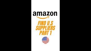 Amazon FBA: Find USA Suppliers Part 1