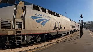 My ride on Amtrak train #11 Coast Starlight Martinez to Burbank 10/5/24