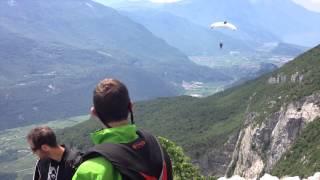 Ridge Soaring Base Jumper MONTE BRENTO ITALY
