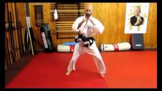 Traditional Taekwon Do rolls and falls