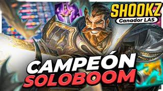 ¡SHOOKZ SUBE DE BRONCE A CHALLENGER EN 15 DÍAS!  *CAMPEÓN SOLOBOOM 4 LAS*