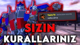 TRANSFORMERS: THE GAME AMA SİZİN KURALLARINIZ GEÇERLİ!