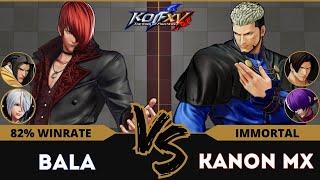 KOFXV️BALA (Gato/Angel/Iori) vs KANON MX (Kim/Goenitz/O.Shermie)️Replay Match - 09/24