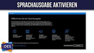 Sprachausgabe aktivieren unter Windows 10 - iDESkmu Tipp