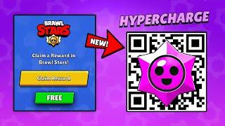 NEW! FREE  HYPERCHARGE QR CODE! BRAWL STARS QR CODE | BRAWL STARS NEW UPDATE