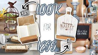 Antique Farm House LOOK for LESS | Budget-Friendly ANTIQUE Thrift Flips | Farmhouse Decor DIYS