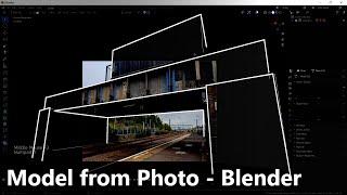Modelling from a Photograph - Blender