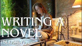 cozy fall writing vlog  on the benefits of writing slowly...