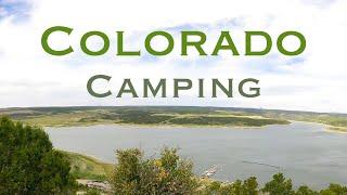 GoPro 4k - Camping in Colorado at McPhee Campground.  Colorful Colorado camping trip welcomes us.