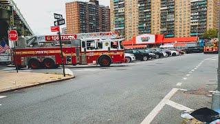 FDNY - "Pride of Williamsburg" Engine 216 & Ladder 108 Responding