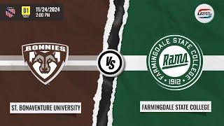 AAU Division 1 Mens Ice Hockey | St. Bonaventure University vs Farmingdale State College