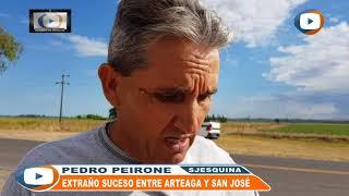 Extraño suceso este Lunes 26 entre Arteaga y San José de la Esquina por Ruta 92