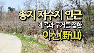 상주시 외남면 송지리 송지 저수지 인근 낮은 야산#개발하기 용이한 임야#상주부동산협회#상주시#문경부동산#상주부동산