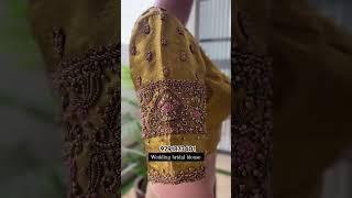 heavy bridal aari work blouse designs 167 #9791873401 #fashion #indianattire