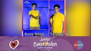 Boris Metaj - “Se jemi ne | Junior Fest 2024 SNIPPET |