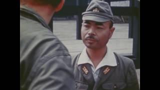 First Occupying Forces Land at Yokosuka, Japan 1945 - Original Color Footage