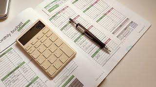 August budget closeout and September budget setup. #budgeting