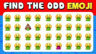 171 puzzles for GENIUS | Find the ODD One Out - Emoji Edition  Easy, Medium, Hard Levels