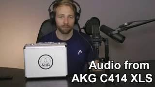 AKG C414 XLS comparison - Male Voice