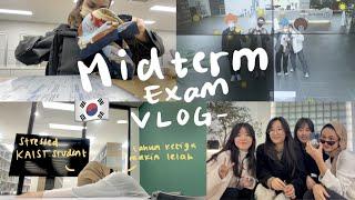 Uni diaries | Persiapan Ujian di Korea, study group  + What's in my bag!