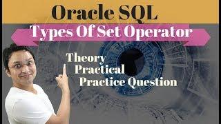 Tutorial#69 All in one 'set operator'  in oracle SQL Database by equal connect coach