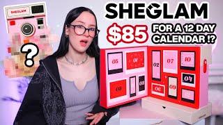 SHEIN Has An Advent Calendar!? UNBOXING & TESTING THE SHEGLAM ADVENT CALENDAR 2024…