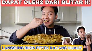 DAPAT OLEH2 DARI YU YANTI GUIXE DARI KAMPUNG!! LANGSUNG AKU MASAK DAN BIKIN PEYEK KACANG HIJAU!!