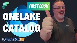 First Look at the New OneLake Catalog in Microsoft Fabric