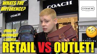 Coach Retail VS Coach Outlet! Whats the Difference?