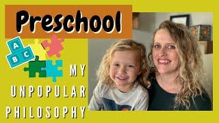 Should I Homeschool My Preschooler? || My Preschool Philosophy