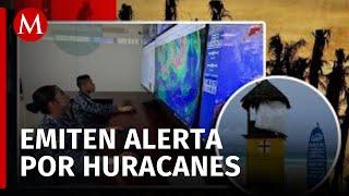 Prevén intensa temporada de huracanes 2024; se esperan hasta 18 en el Pacífico y 23 en el Atlántico