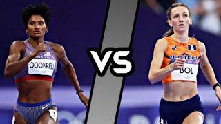 Femke Bol vs Anna Cockrell Brussels Diamond League 2024 | 400m Hurdles