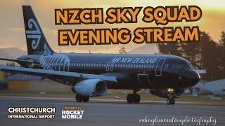  LIVE Midweek Plane Spotting Evening Stream @ CHC / NZCH / Christchurch Airport w/Sean!